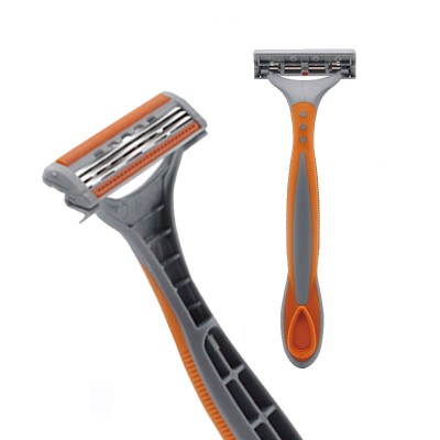 Fashion design 3 blade ASR cartridge blade orange shaving Razor